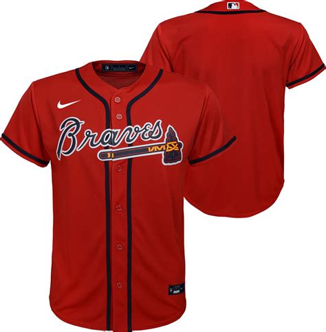 atlanta braves youth jerseys